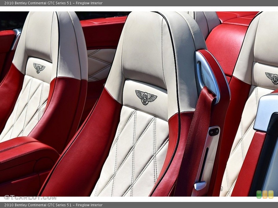 Fireglow Interior Front Seat for the 2010 Bentley Continental GTC Series 51 #135224223