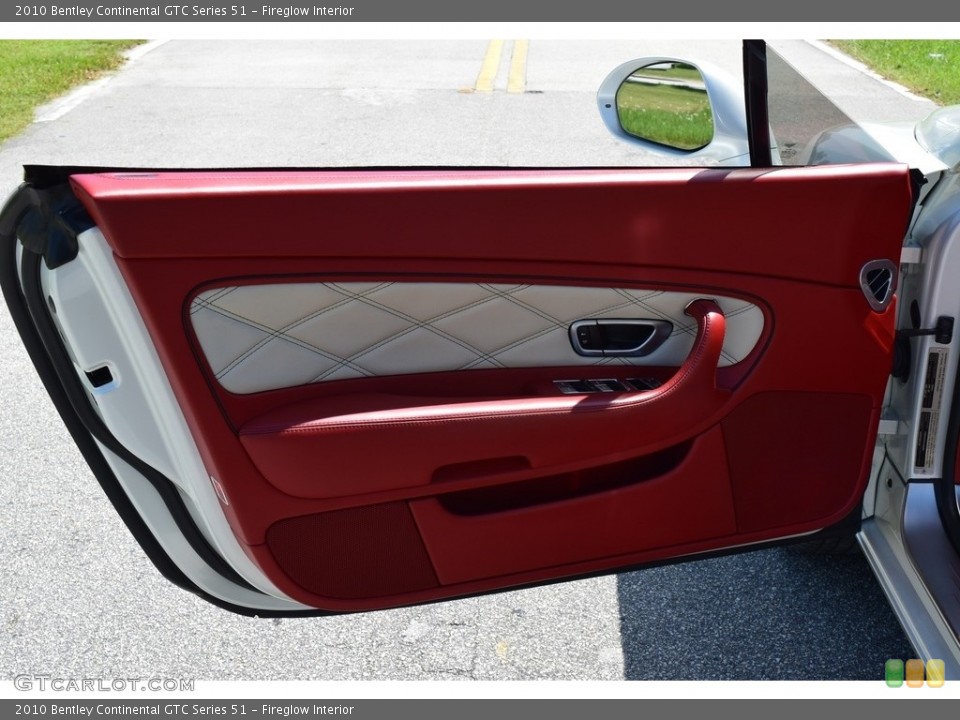 Fireglow Interior Door Panel for the 2010 Bentley Continental GTC Series 51 #135224271