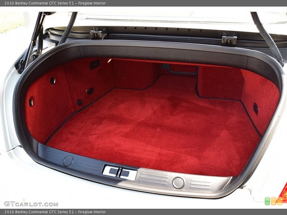 Fireglow Interior Trunk for the 2010 Bentley Continental GTC Series 51 #135224511