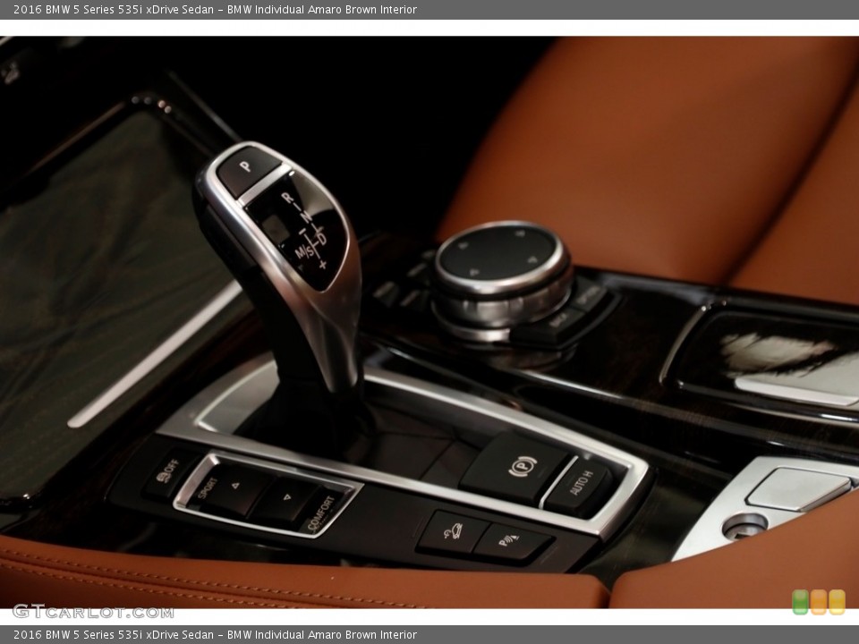 BMW Individual Amaro Brown Interior Transmission for the 2016 BMW 5 Series 535i xDrive Sedan #135225219