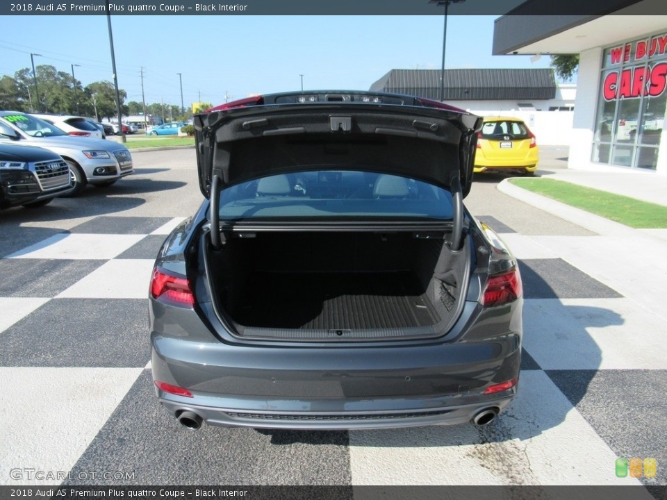 Black Interior Trunk for the 2018 Audi A5 Premium Plus quattro Coupe #135227208