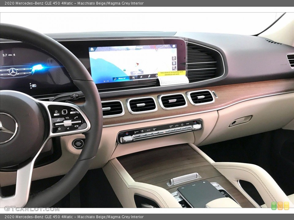 Macchiato Beige/Magma Grey Interior Dashboard for the 2020 Mercedes-Benz GLE 450 4Matic #135230619