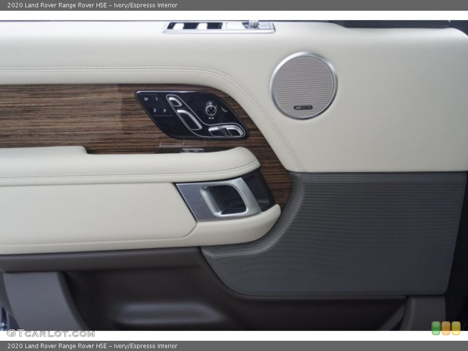 Ivory/Espresso Interior Door Panel for the 2020 Land Rover Range Rover HSE #135236349