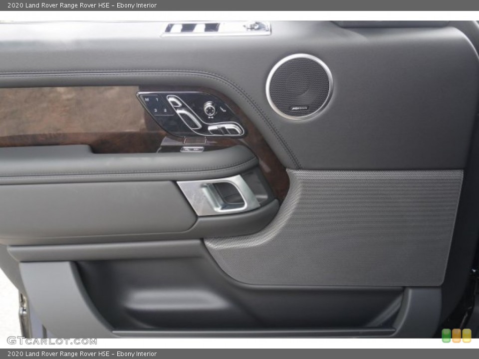 Ebony Interior Door Panel for the 2020 Land Rover Range Rover HSE #135237831
