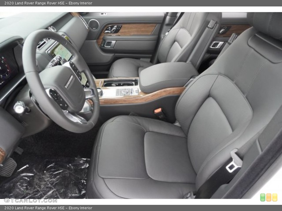 Ebony Interior Photo for the 2020 Land Rover Range Rover HSE #135238347