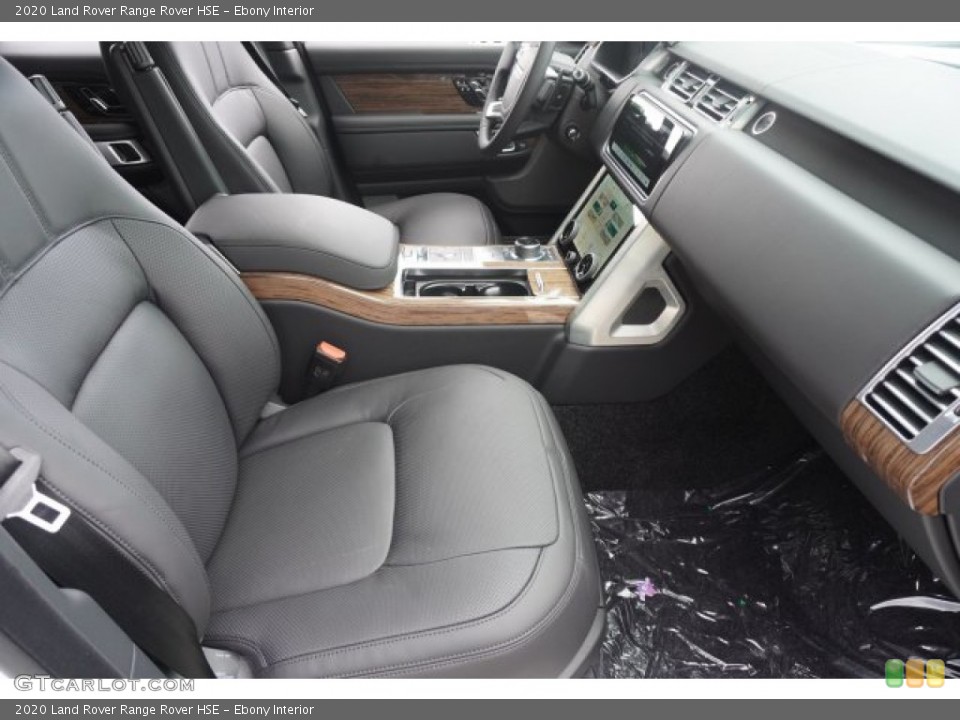 Ebony Interior Front Seat for the 2020 Land Rover Range Rover HSE #135238365