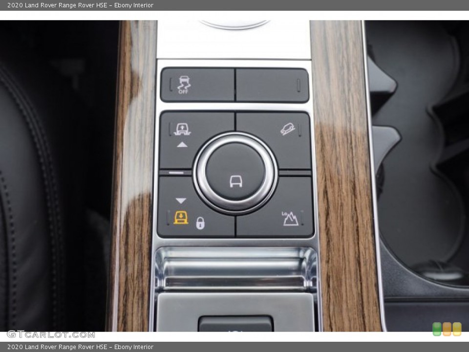 Ebony Interior Controls for the 2020 Land Rover Range Rover HSE #135238485