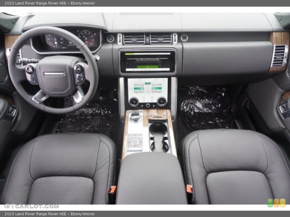 Ebony Interior Dashboard for the 2020 Land Rover Range Rover HSE #135238614