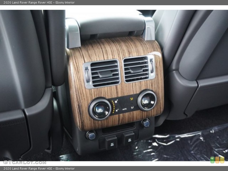 Ebony Interior Controls for the 2020 Land Rover Range Rover HSE #135238641