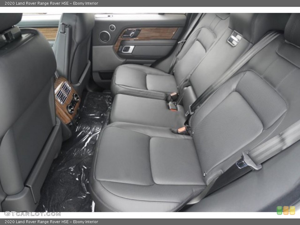 Ebony Interior Rear Seat for the 2020 Land Rover Range Rover HSE #135238659
