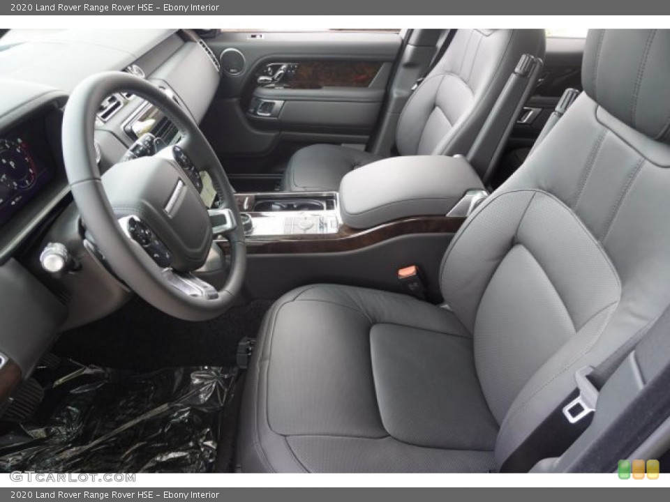 Ebony Interior Front Seat for the 2020 Land Rover Range Rover HSE #135238977