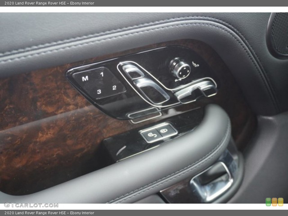 Ebony Interior Controls for the 2020 Land Rover Range Rover HSE #135239155