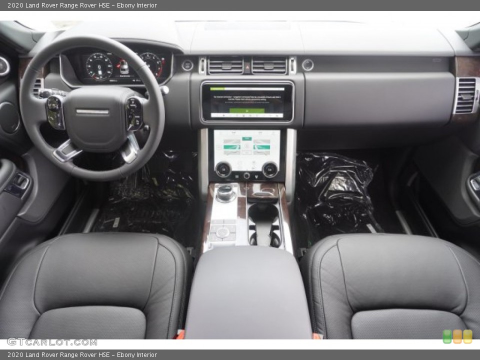Ebony Interior Dashboard for the 2020 Land Rover Range Rover HSE #135239226