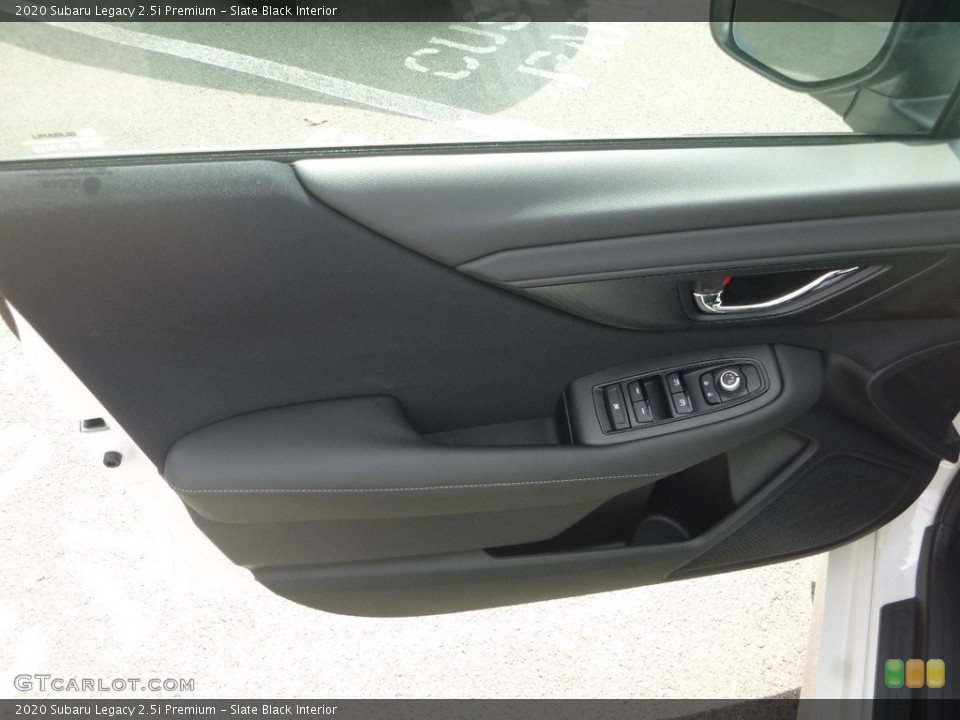 Slate Black Interior Door Panel for the 2020 Subaru Legacy 2.5i Premium #135240120
