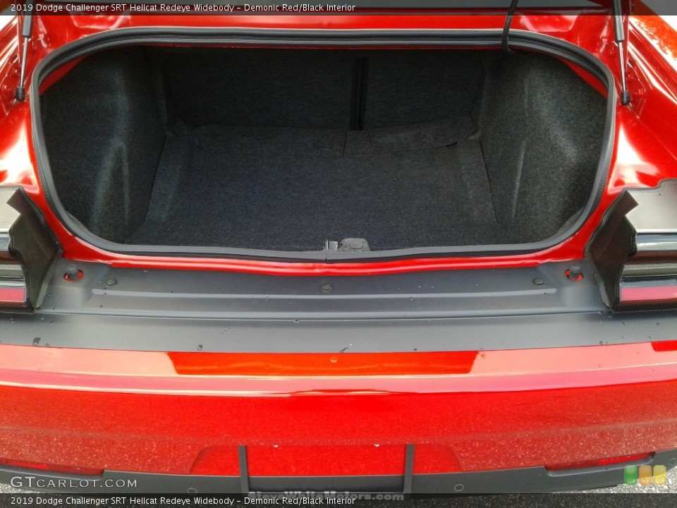 Demonic Red/Black Interior Trunk for the 2019 Dodge Challenger SRT Hellcat Redeye Widebody #135240246