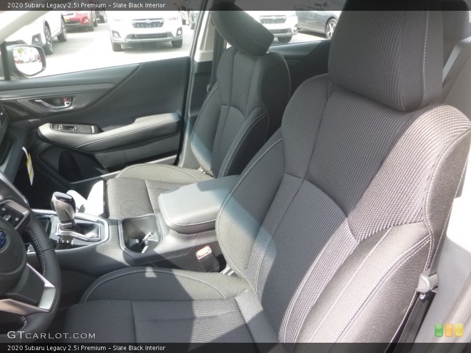 Slate Black Interior Photo for the 2020 Subaru Legacy 2.5i Premium #135240346