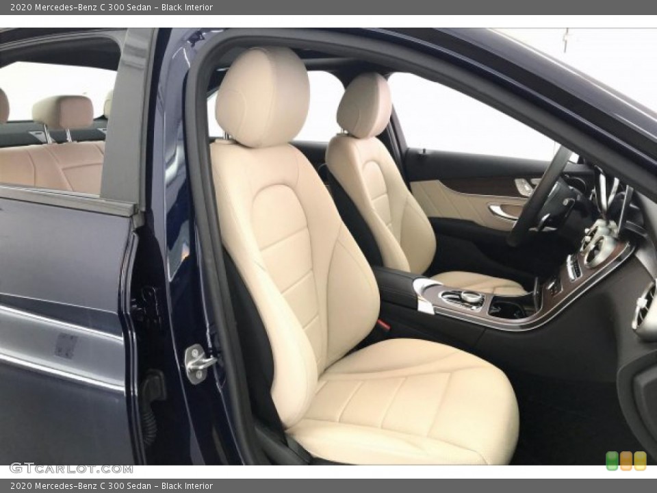 Black Interior Front Seat for the 2020 Mercedes-Benz C 300 Sedan #135247485