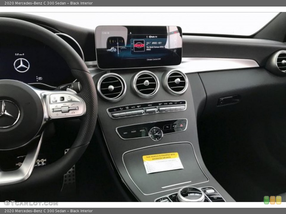 Black Interior Controls for the 2020 Mercedes-Benz C 300 Sedan #135247710
