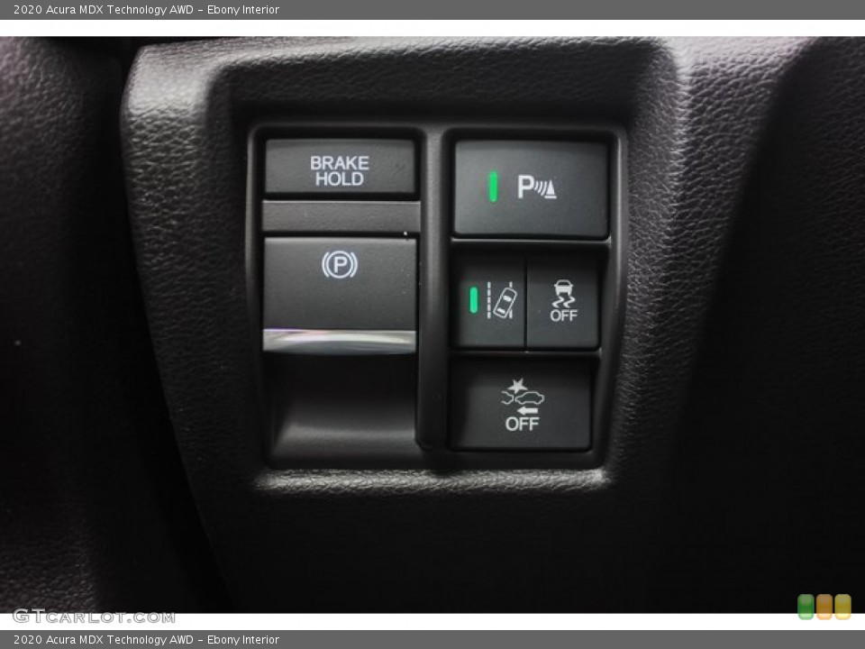 Ebony Interior Controls for the 2020 Acura MDX Technology AWD #135252758