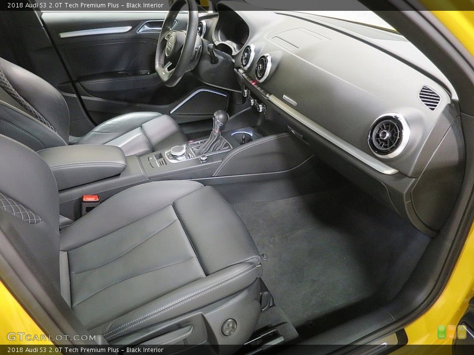 Black Interior Front Seat for the 2018 Audi S3 2.0T Tech Premium Plus #135256157
