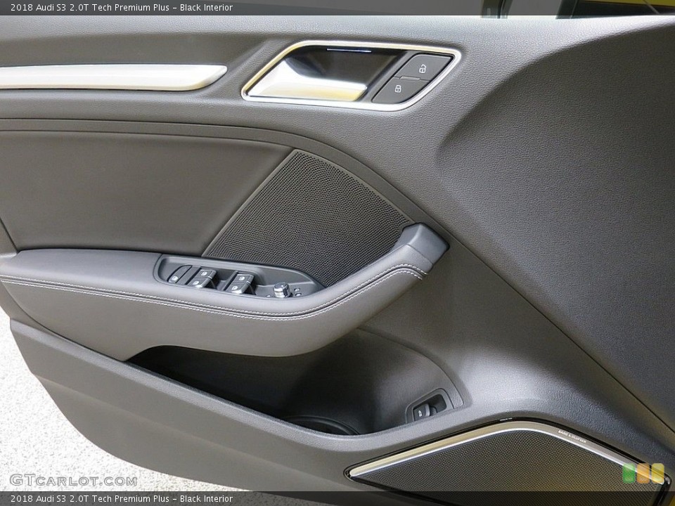 Black Interior Door Panel for the 2018 Audi S3 2.0T Tech Premium Plus #135256307