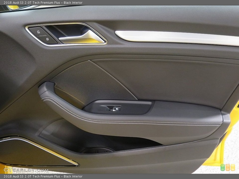 Black Interior Door Panel for the 2018 Audi S3 2.0T Tech Premium Plus #135256322