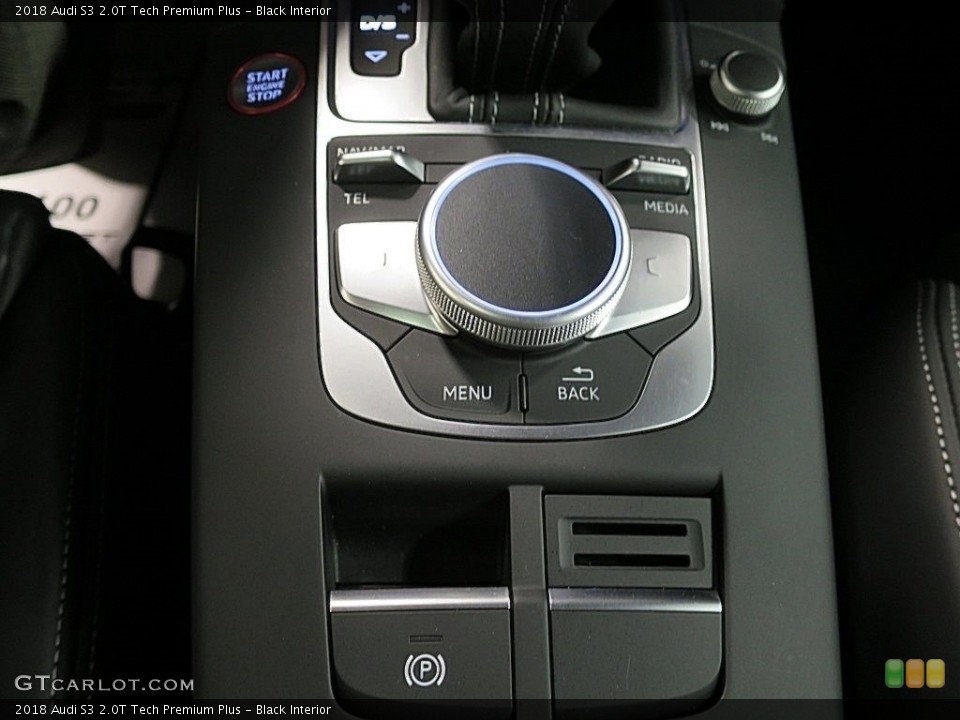 Black Interior Controls for the 2018 Audi S3 2.0T Tech Premium Plus #135256610