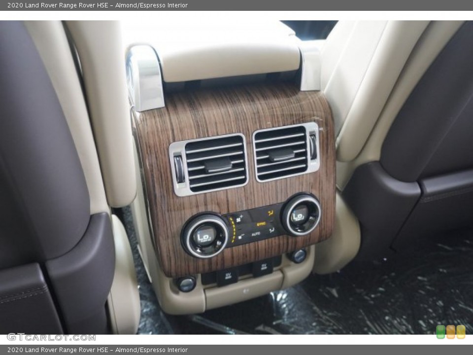 Almond/Espresso Interior Controls for the 2020 Land Rover Range Rover HSE #135256970