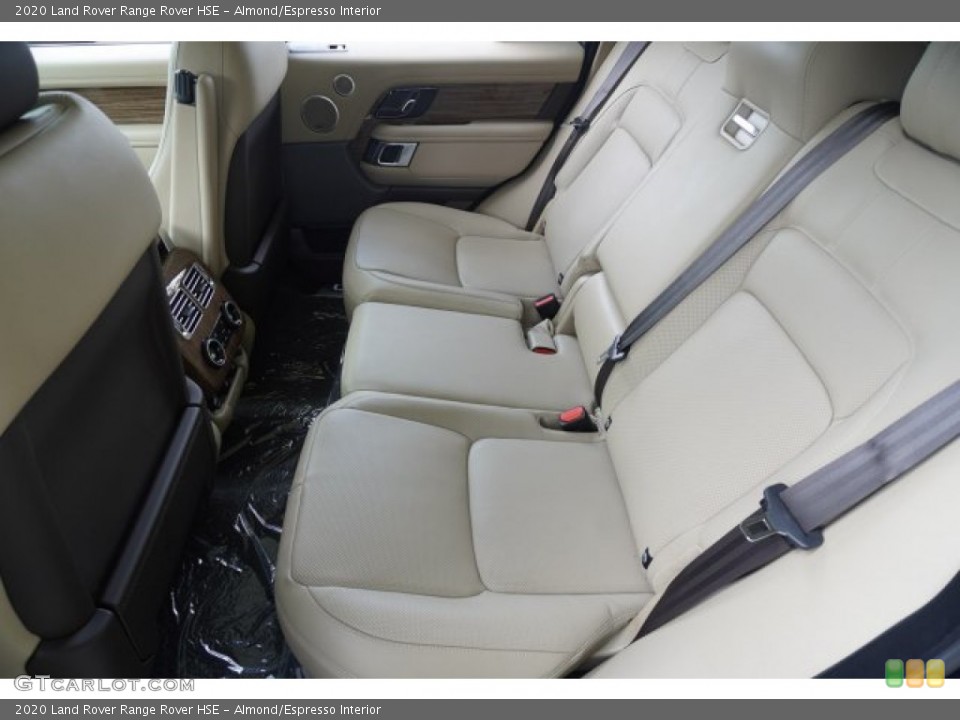 Almond/Espresso Interior Rear Seat for the 2020 Land Rover Range Rover HSE #135256991