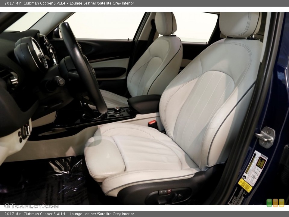 Lounge Leather/Satellite Grey Interior Front Seat for the 2017 Mini Clubman Cooper S ALL4 #135258614