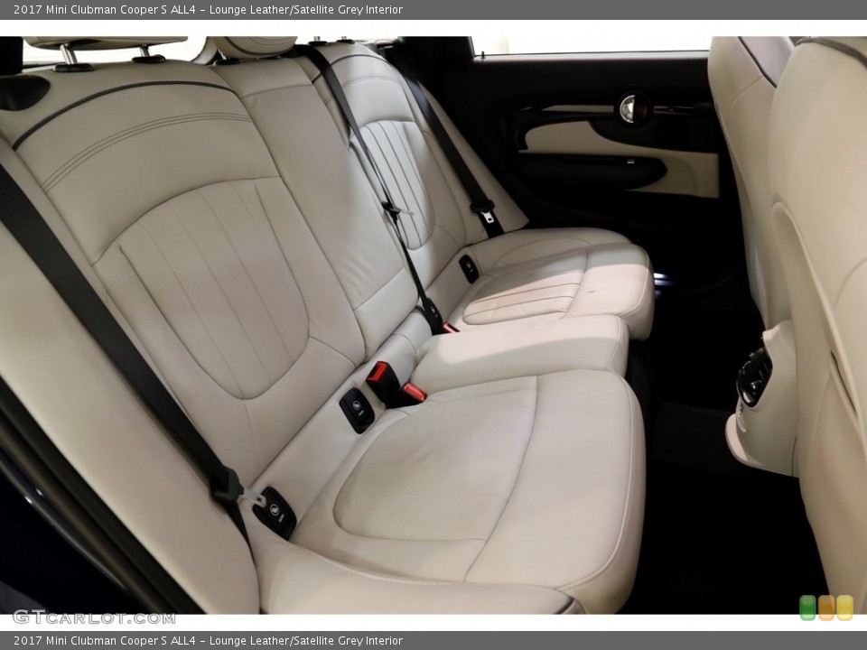 Lounge Leather/Satellite Grey Interior Rear Seat for the 2017 Mini Clubman Cooper S ALL4 #135258749