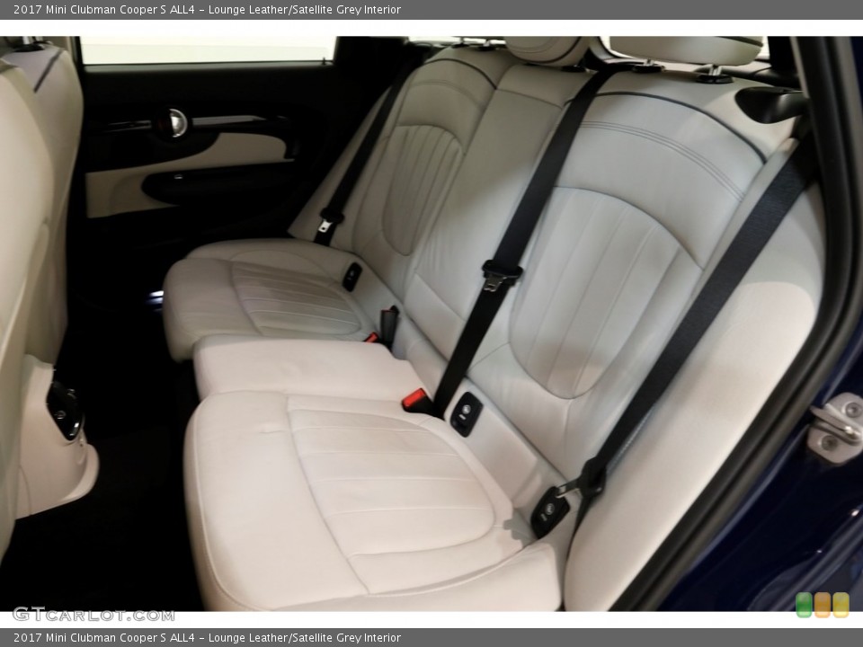 Lounge Leather/Satellite Grey Interior Rear Seat for the 2017 Mini Clubman Cooper S ALL4 #135258761