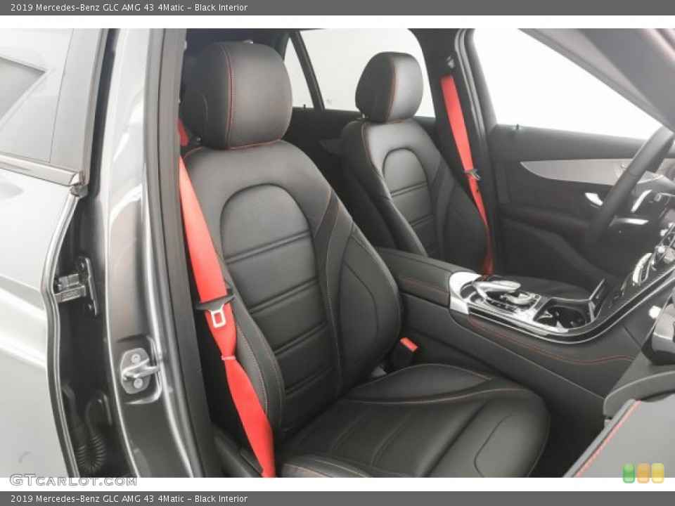 Black Interior Front Seat for the 2019 Mercedes-Benz GLC AMG 43 4Matic #135261221