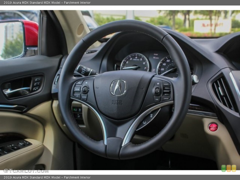Parchment Interior Steering Wheel for the 2019 Acura MDX  #135264281