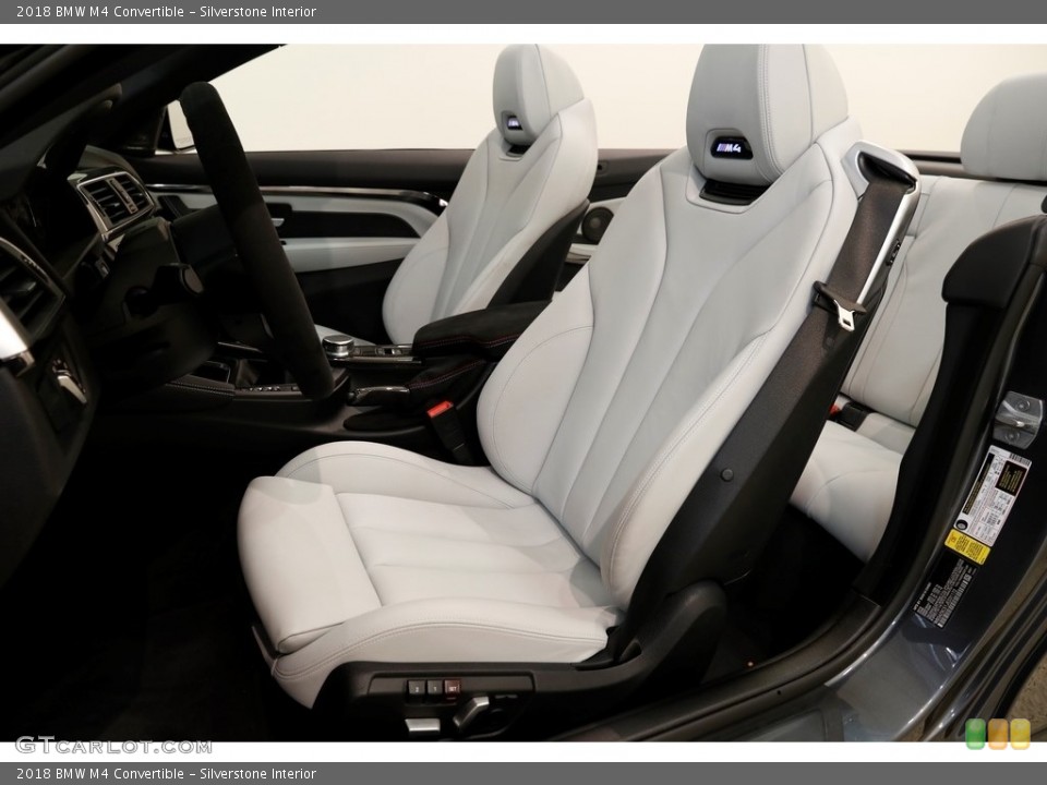 Silverstone Interior Front Seat for the 2018 BMW M4 Convertible #135269190