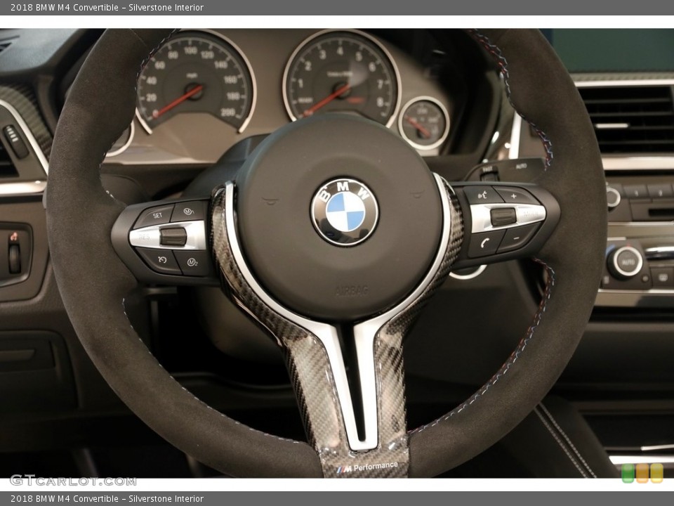 Silverstone Interior Steering Wheel for the 2018 BMW M4 Convertible #135269238