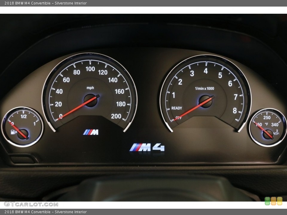 Silverstone Interior Gauges for the 2018 BMW M4 Convertible #135269253