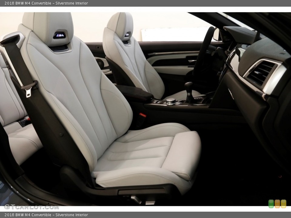 Silverstone Interior Front Seat for the 2018 BMW M4 Convertible #135269562