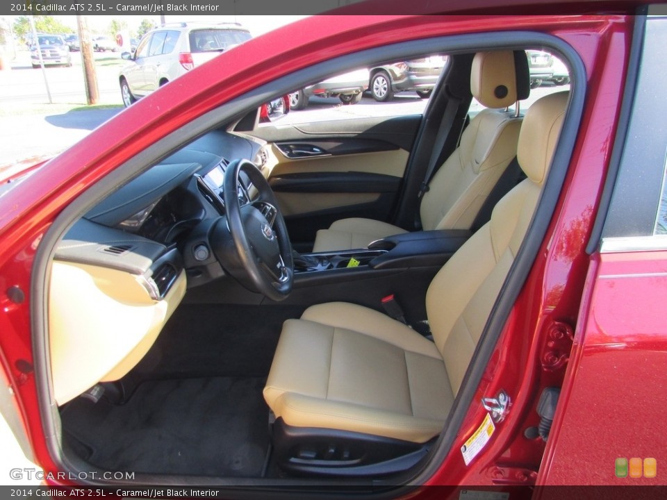 Caramel/Jet Black Interior Front Seat for the 2014 Cadillac ATS 2.5L #135275250