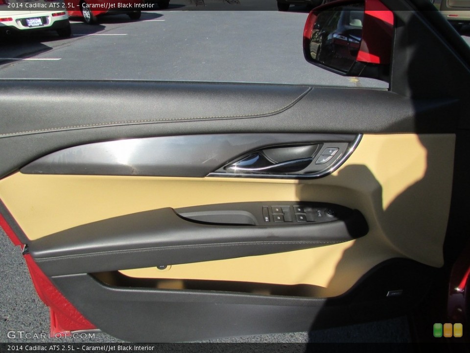 Caramel/Jet Black Interior Door Panel for the 2014 Cadillac ATS 2.5L #135275262