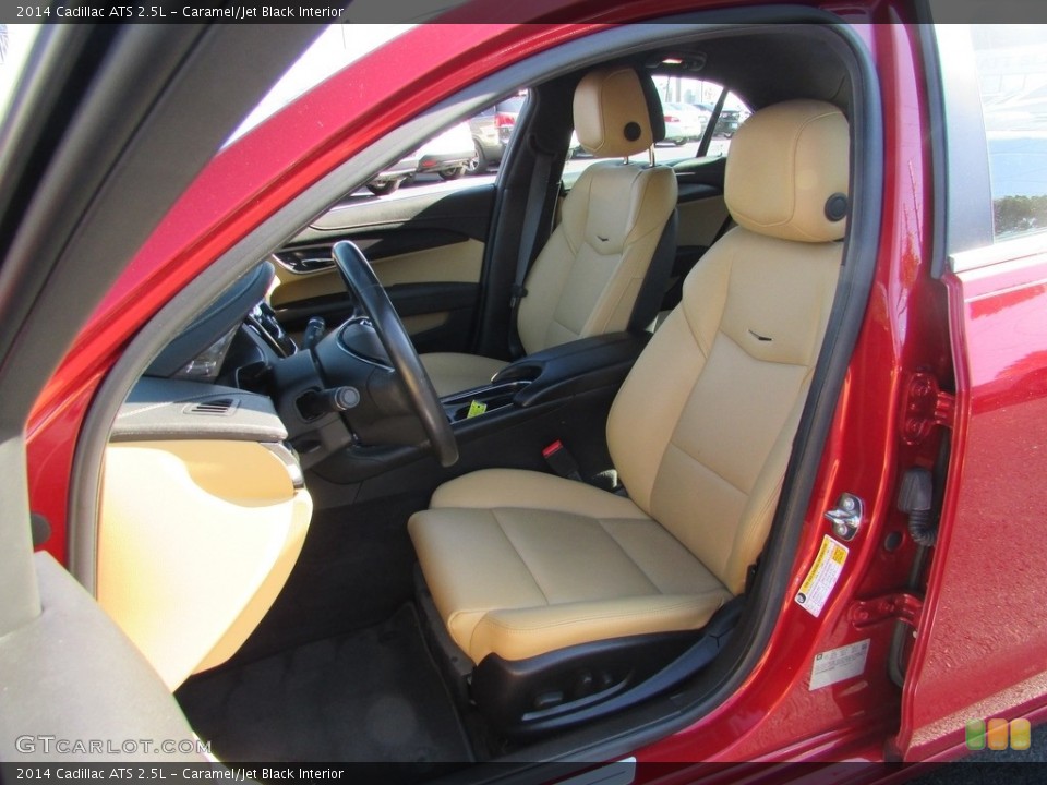 Caramel/Jet Black Interior Front Seat for the 2014 Cadillac ATS 2.5L #135275303