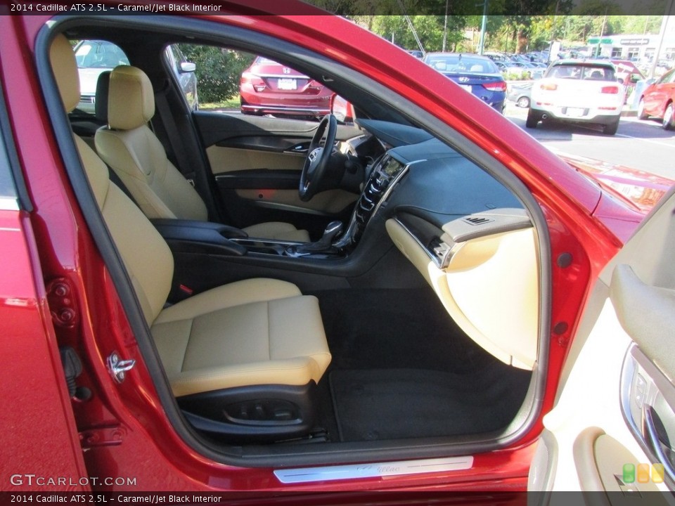 Caramel/Jet Black 2014 Cadillac ATS Interiors
