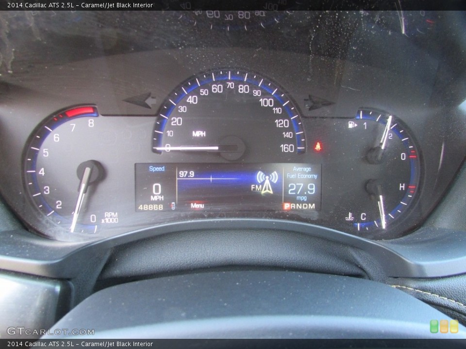 Caramel/Jet Black Interior Gauges for the 2014 Cadillac ATS 2.5L #135275523