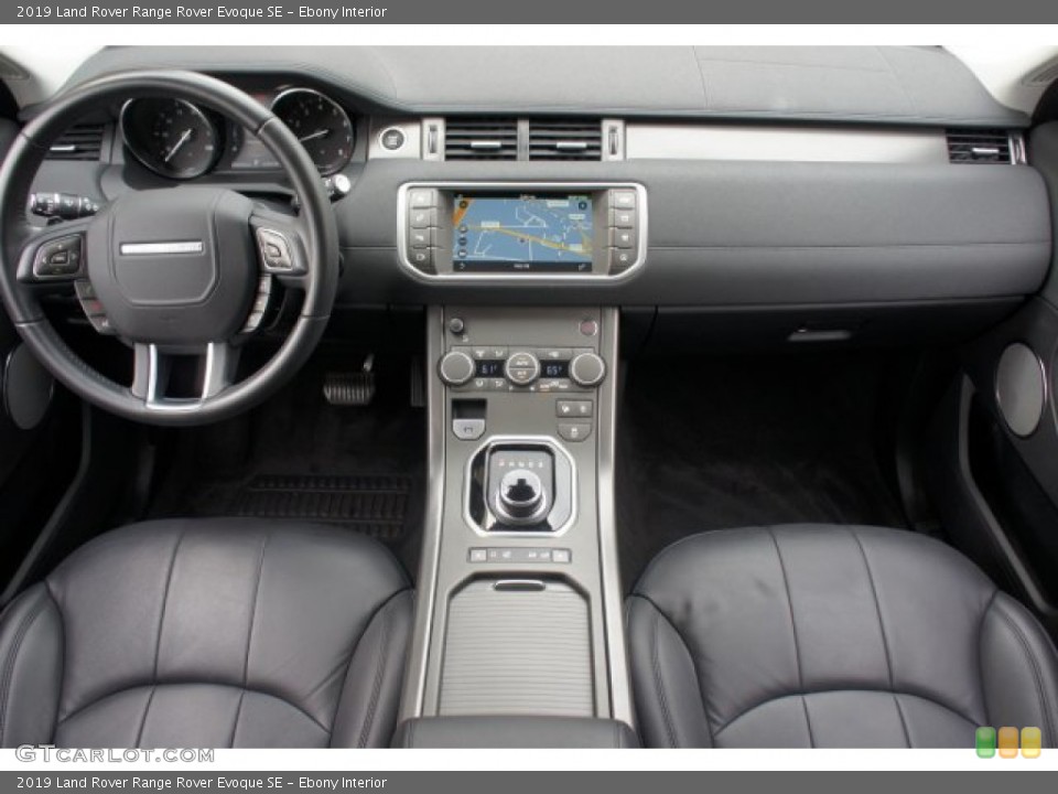 Ebony Interior Dashboard for the 2019 Land Rover Range Rover Evoque SE #135278235
