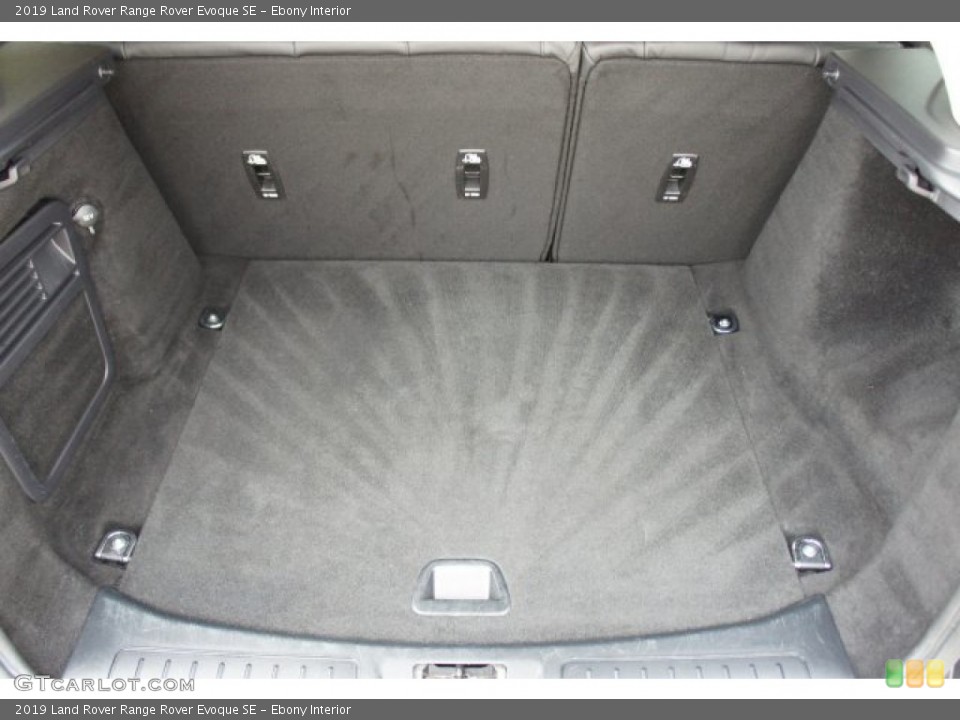 Ebony Interior Trunk for the 2019 Land Rover Range Rover Evoque SE #135278349
