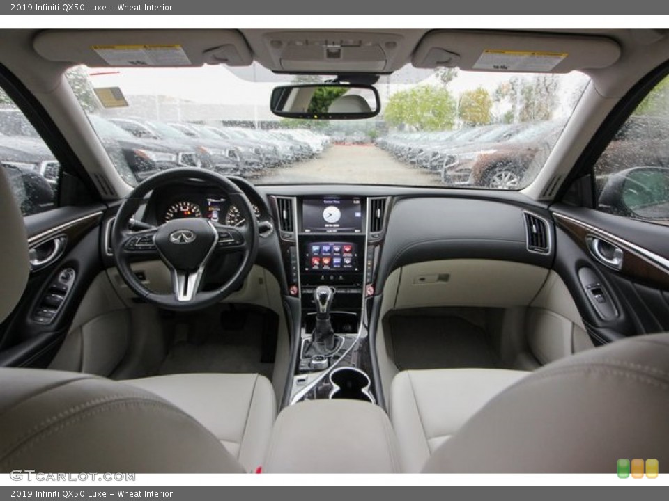 Wheat Interior Photo for the 2019 Infiniti QX50 Luxe #135279048