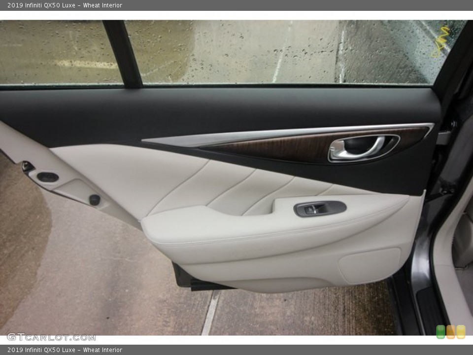 Wheat Interior Door Panel for the 2019 Infiniti QX50 Luxe #135279399