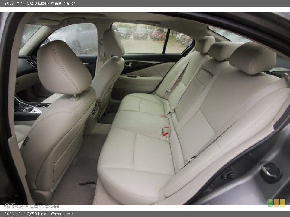 Wheat Interior Rear Seat for the 2019 Infiniti QX50 Luxe #135279441