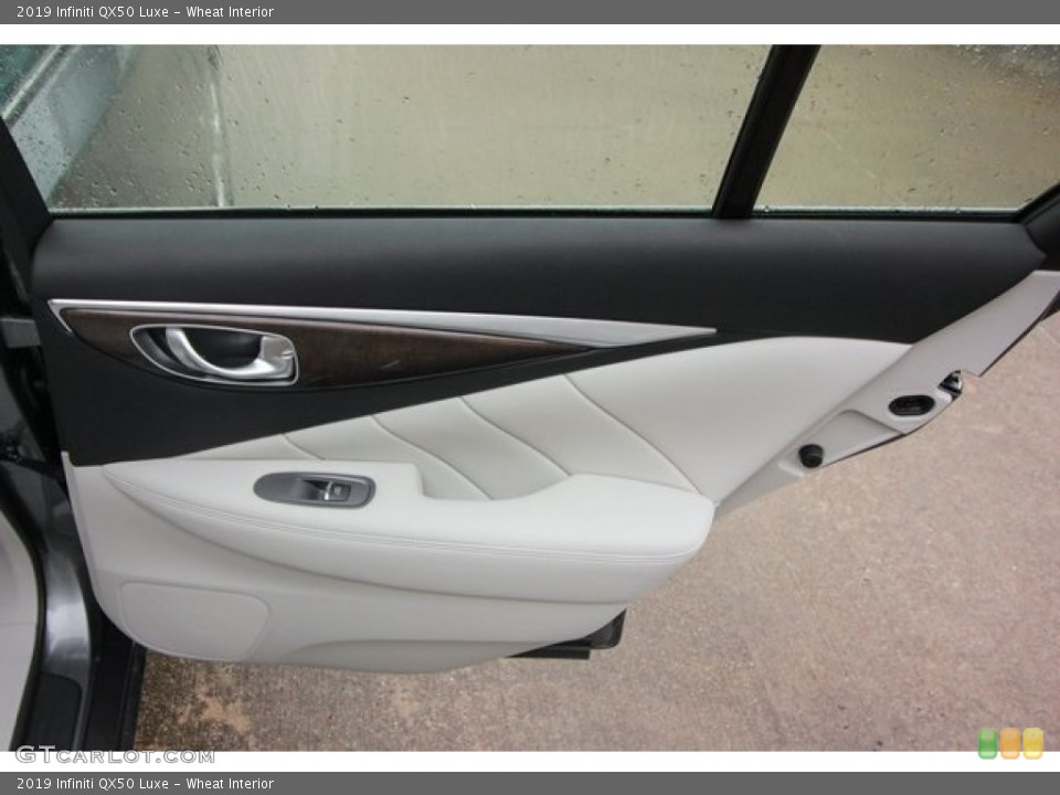 Wheat Interior Door Panel for the 2019 Infiniti QX50 Luxe #135279486