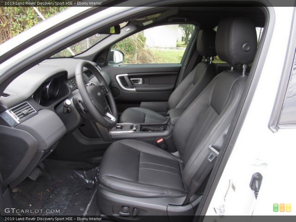 Ebony 2019 Land Rover Discovery Sport Interiors